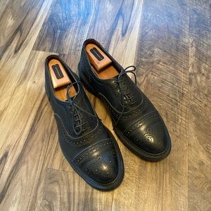 Allen Edmonds Strandmok Cap-Toe Oxford with Dainite Rubber Sole.